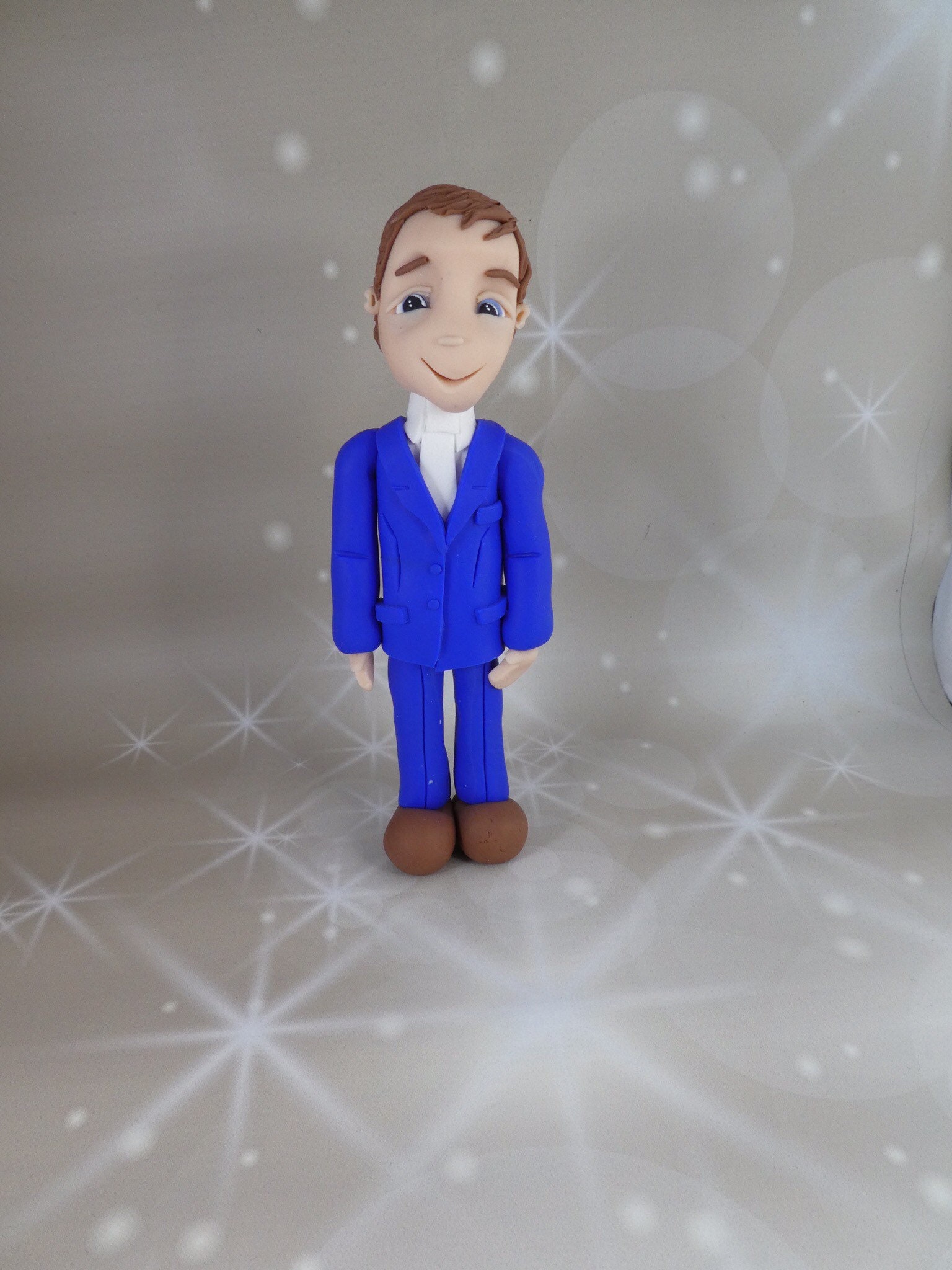 Budget Friendly Low Cost Cheap Wedding Cake Topper Groom