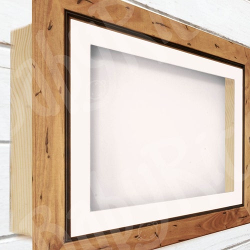 New Rustic Pine Wooden Shadow Deep Box Display Frame Objects - Etsy UK