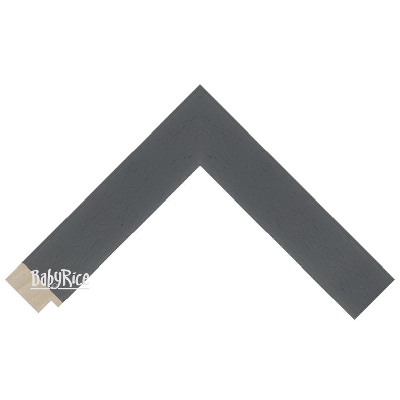 May include: A dark gray picture frame with a wood grain texture. The frame is made of wood and has a simple, modern design.