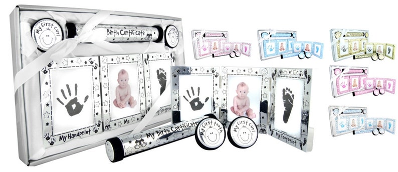 baby's first hand & footprint set