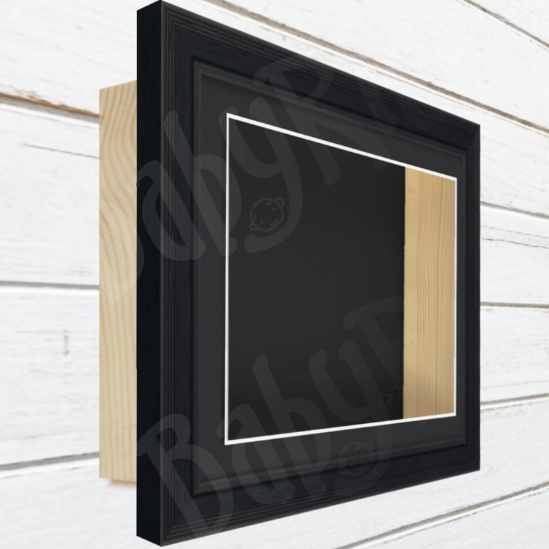 Black Deep Shadow Box Frame