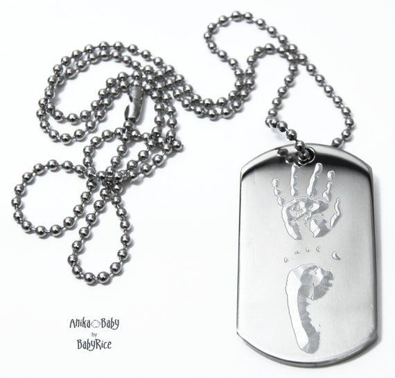 Paws impresión encanto Dog Tag Colgantes Cadena Collar para Mujer Hombre Pulsera Pendiente