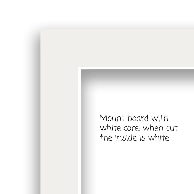Picture Frame Mount Card 9x12 Inches A4 Single Aperture Size Etsy