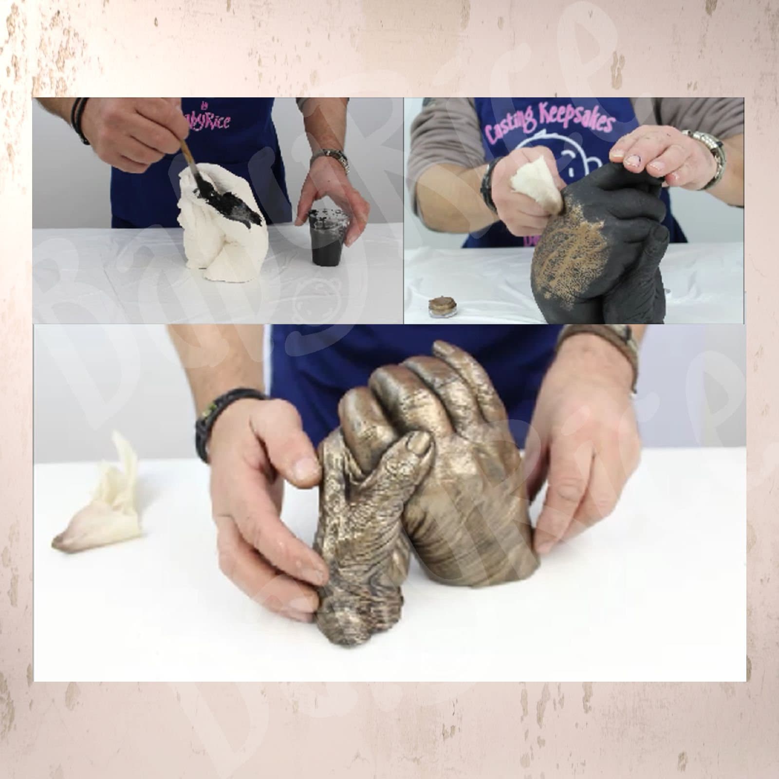 Adult Hand Casting Kit DIY Make Your Own 3D Holding Hands Mold Etsy