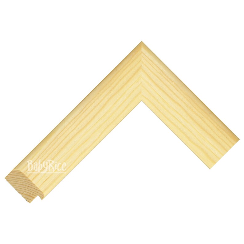 natural pine wood frame can be painted stained or decoupage mosaic craft display framing diy