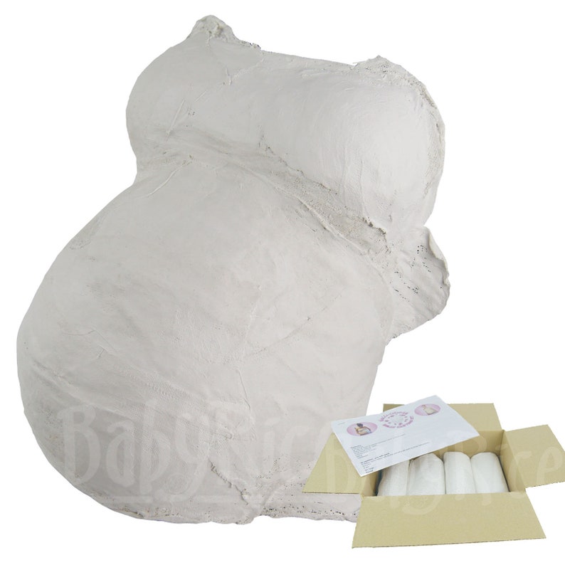 Belly Casting Kit Pregnancy Bump Plaster Cast New Pregnant Mum Etsy