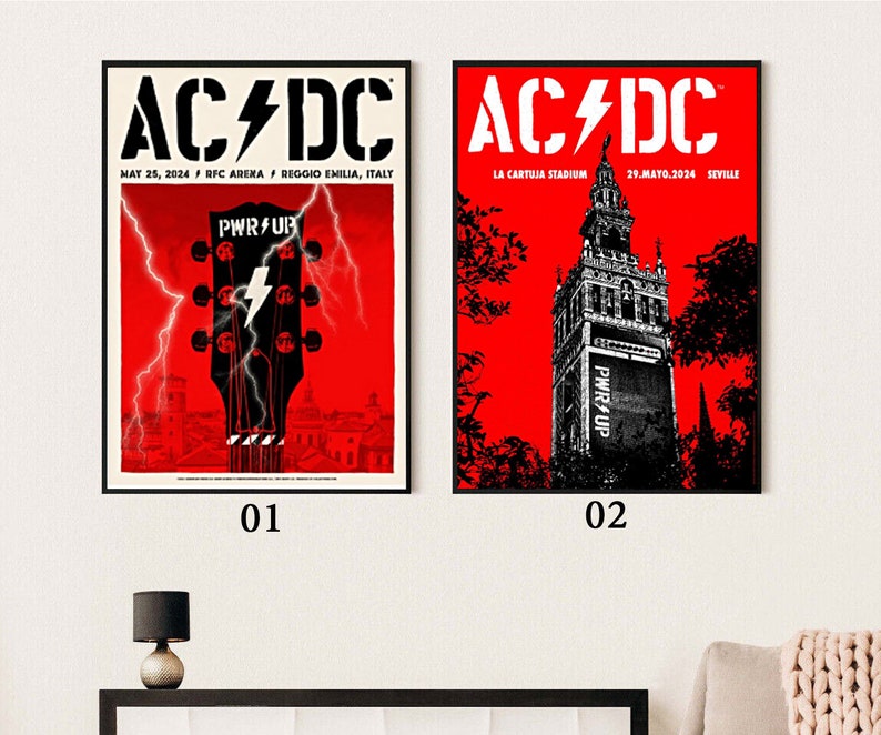 ACDC Power up Tour at Estadio La Cartuja De Sevilla Seville Spain on ...