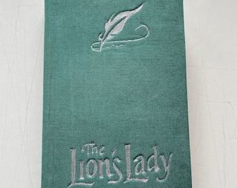 Servizio di rilegatura e riparazione di libri, copertina in tela color verde acqua