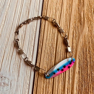 Rainbow Fishing Bracelet