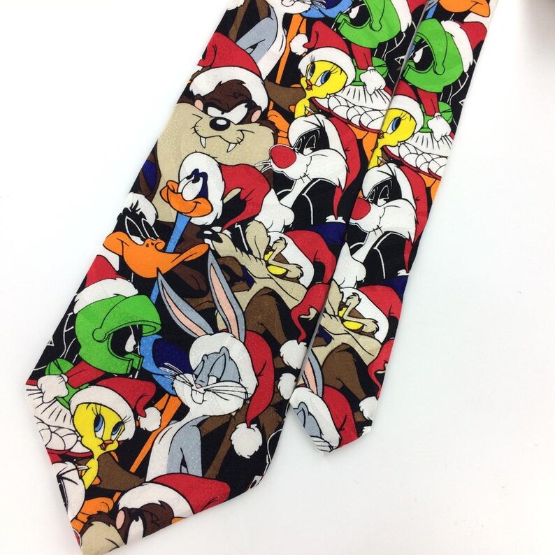 Cravate Enfant Looney Tunes Taz - Parfaite Pour Un Look Cartoon Décontracté