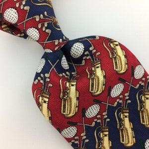 Counterbuy Tie Gold Bag Club Ball Red Navy Gray Silk Men Necktie N4-169 Excellent Cravate de fantaisie Corbata de la novedad