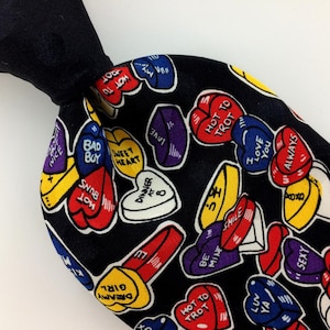 My Tie I Love You Valentine Heart Red Yellow Blue Silk Men Necktie N4-269 Excellent Cravate de fantaisie Corbata de la novedad