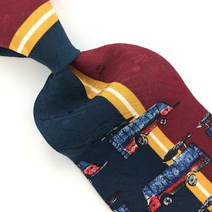 Make A Wish Tie Wishes Do Come True Recreational Vehicle Silk Necktie N4-245 Excellent Cravate de fantaisie Corbata de la novedad