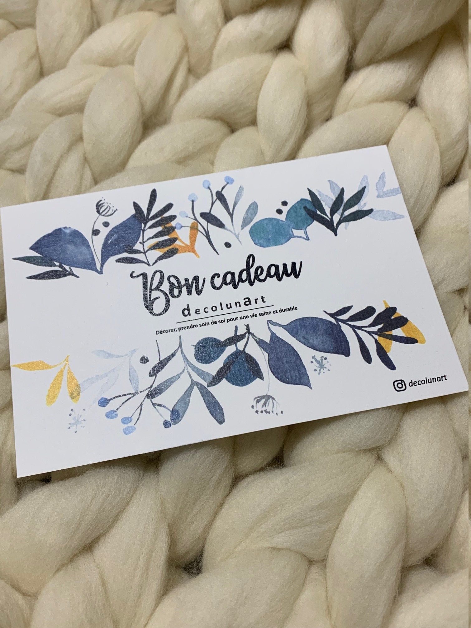 Carte Cadeau à Offrir - Montant Au Choix