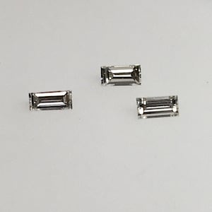3 x 1,5 mm Naturdiamant Paar Baguettes + One - Designer Diamonds - Schmuckhersteller - Großhandelspreis