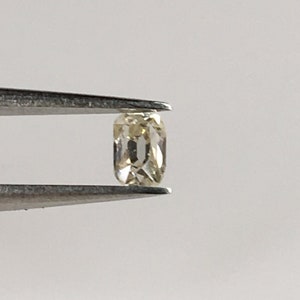 Antique Natural Diamond 0.12 carat Old Mine Cut Cushion Shape- Jewelry Maker