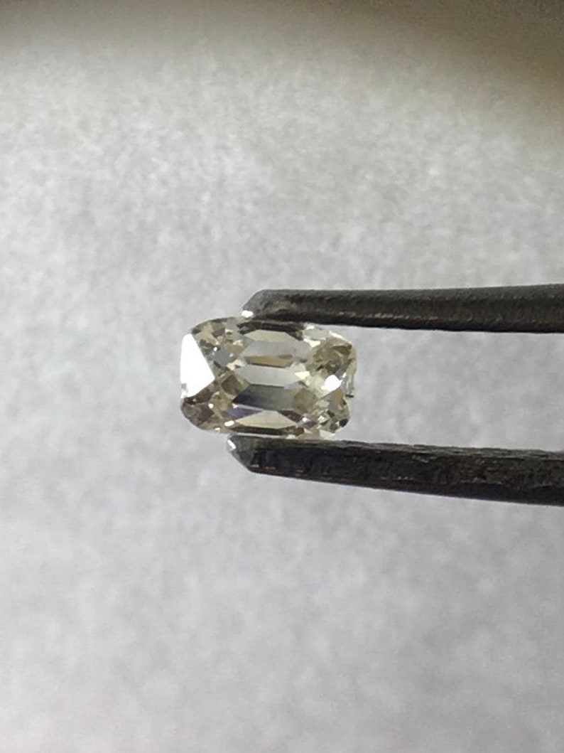 0.12 carat Loose Antique Natural Diamond Old Mine Cut Cushion Shape Jewelry Maker
