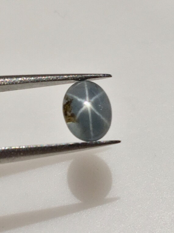 Natural Star Sapphire 0.67 Carat From Ceylongenuine Loose Etsy