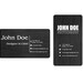 Matt Black Metal Business Card Wallet Message Card Invitation Event Card Laser Engraved Aluminum Pack of 1, 10, 20 or 50