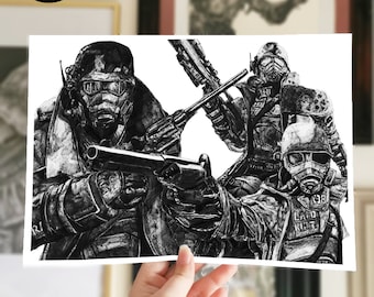 Fallout New Vegas Poster Print