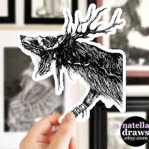 Vicar Amelia Sticker, Bloodborne Sticker Car Decal