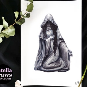 Velka Goddess of Sin, Darks Souls Poster, Dark Souls 3 Art Print