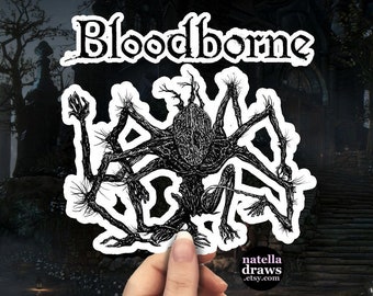 Pacchetto adesivi Bloodborne, decalcomania per auto Amygdala Great Ones