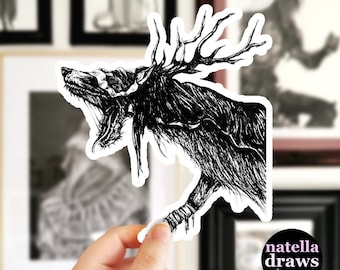 Vicar Amelia Sticker, Bloodborne Sticker