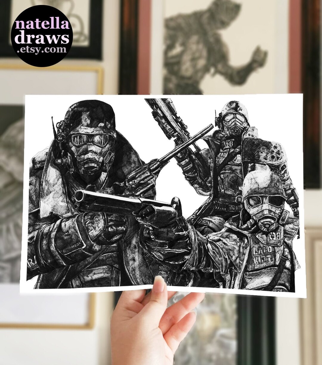 Fallout New Vegas Poster Print - Etsy