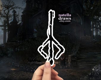 Adesivo per auto Bloodborne Hunters Mark
