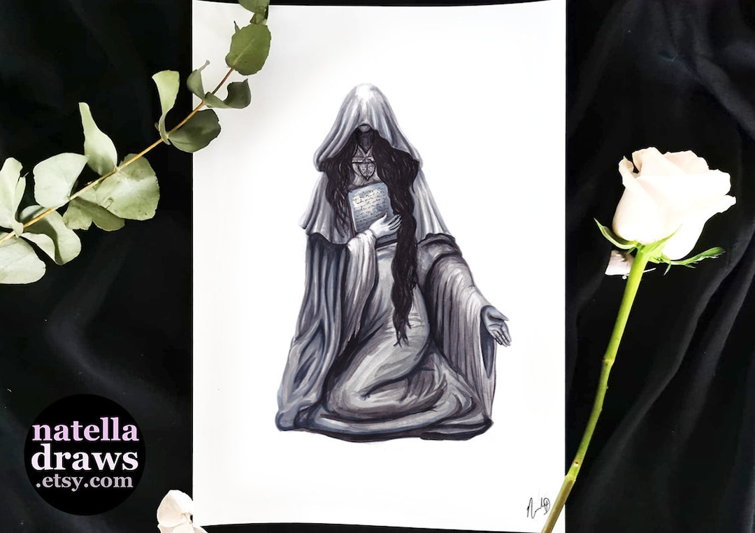 Velka Goddess of Sin Darks Souls Poster Dark Souls 3 Art Etsy Australia