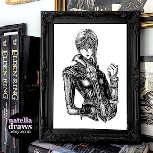 Elden Ring Nightreign the Duchess Art Print, Elden Ring Poster, Nightreign Artwork