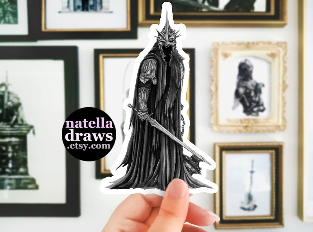 Lord of the Rings Witch King Sticker, Nazgul Sticker, Weather Resistant ...