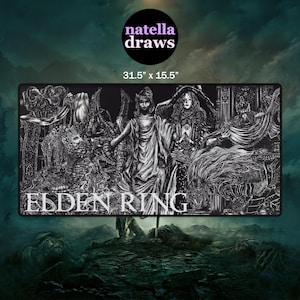Elden Ring Desk Mat, Shadow of the Erdtree mouse pad