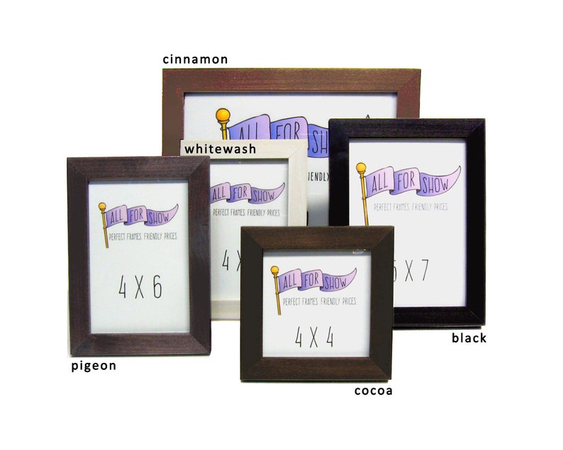 6x6 Frame Photo Frame 6x6 Picture Frame Frame 6x6 Photo Frame Custom Picture Frame Choose-A-Color Custom Color Frame Custom Frame