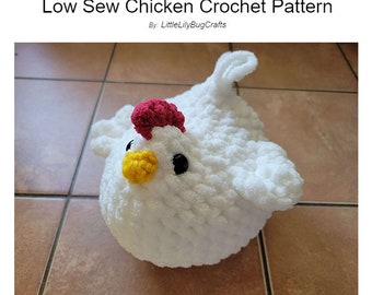 Low Sew Chicken Crochet Pattern