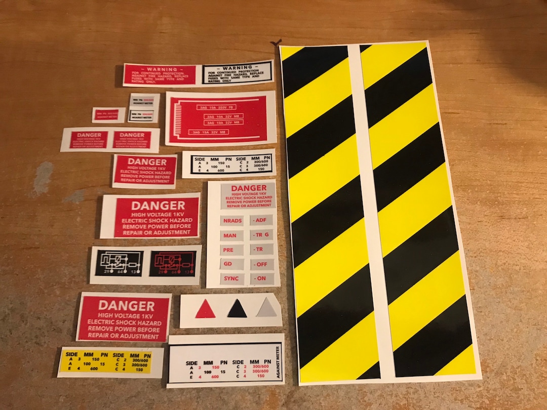 Ghostbusters Ghost Trap and Pedal Stickers Etsy