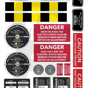 Ghostbusters Ectomobile Roof Rack and Interior Stickers image 3