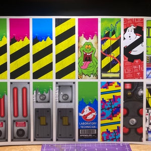 Ghostbusters inspiriert Lesezeichen Aufkleber