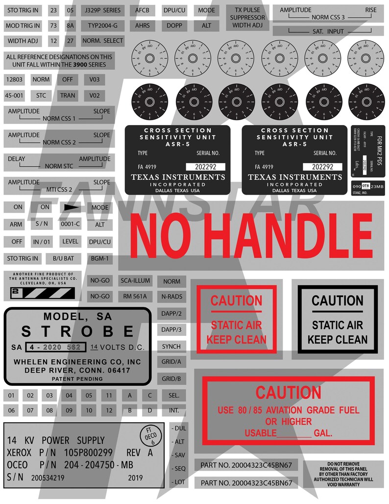 Ghostbusters Ectomobile Roof Rack and Interior Stickers image 6