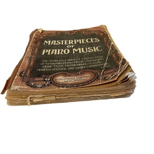 Vintage Noten noten Albert Weir Modern Classical Standard Operatic Songs Piano 1918