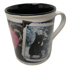 Vintage Enesco Kim Anderson Coffee Mug Cup Sealed with A Kiss Boy and Girl 1996