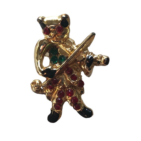 The Cat & the Fiddle Nursery Rhyme Pin - image 1