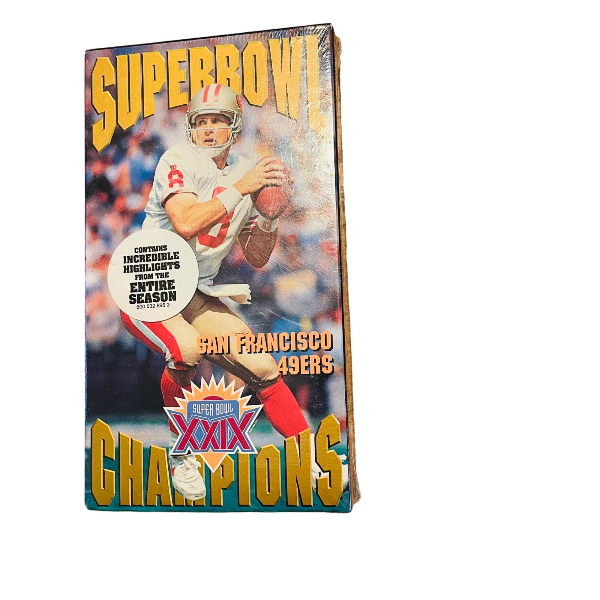 Super Bowl XXIX Champions San Francisco 49ers VHS - Etsy
