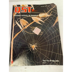 Vintage Qst Magazine Noviembre 1984 Yaesu FT-980 HF Transceptor ARRL Ham Radio