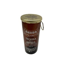 Sauza Conmemorativo Tequila Añejo Glass Candle Holder With Gold Lid