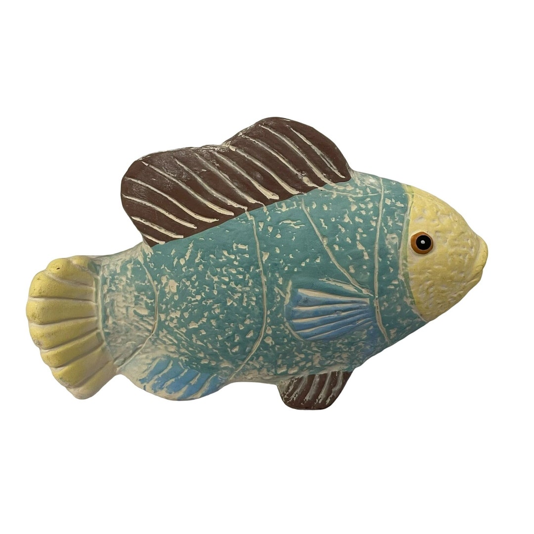 Fish Collectability Vintage K's Collection Collectible Fish Figurine Sculpture Ceramic ...