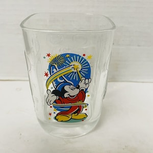 Mickey Mouse Sorcerer Disney World 2000 Celebration McDonalds Glass Epcot
