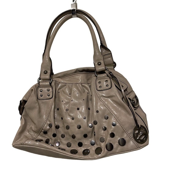 STYLE & CO Gray Beige Studded Synthetic Double St… - image 1