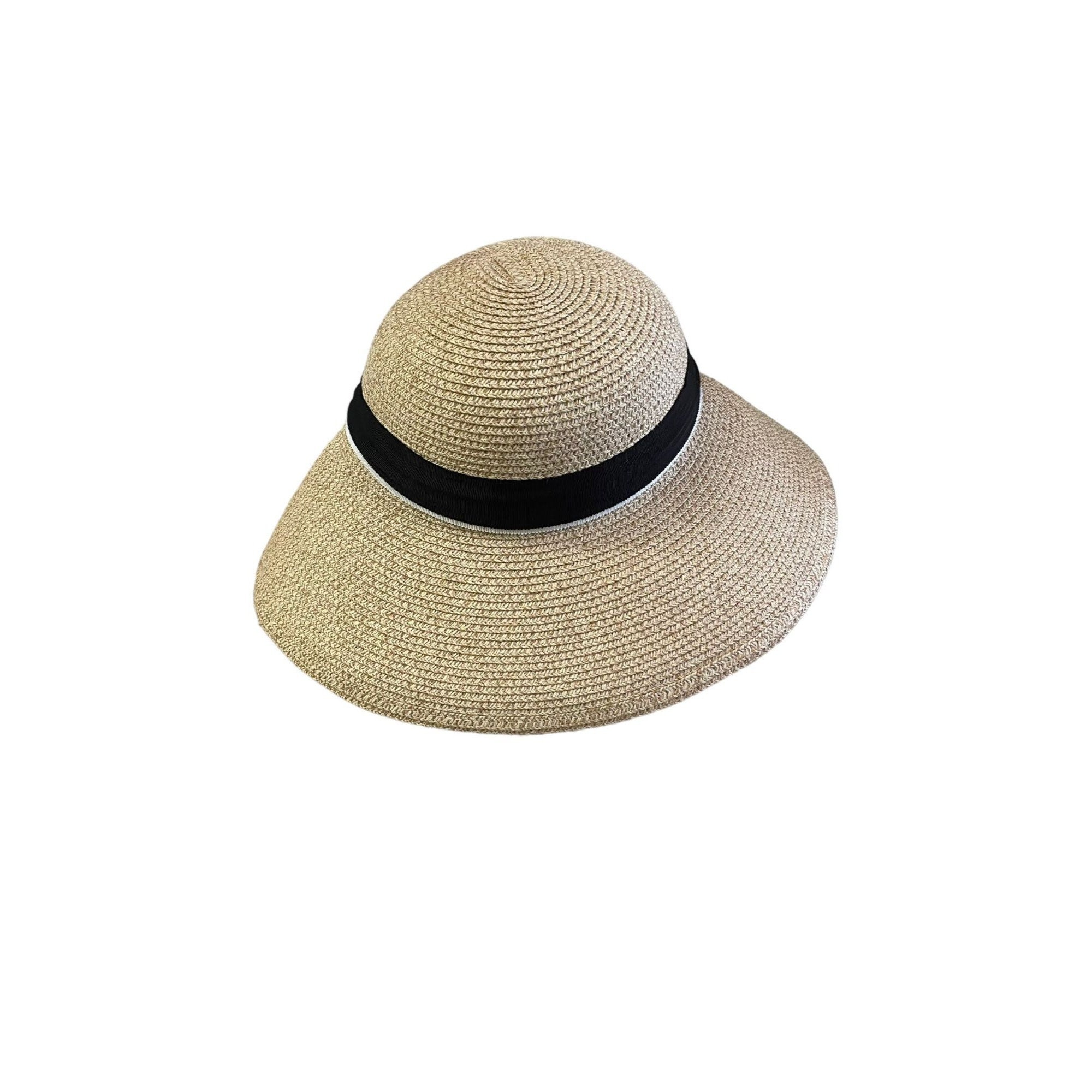 Vintage Comhats Womens Foldable Wide Brim Floppy Summer Sun Beach Straw Hat 1996 Comhats Women main image 4